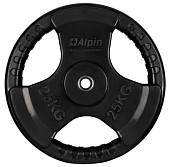  Диск обрезиненный Alpin 26мм (25 кг)