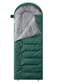 Спальный мешок RSP Sleep 350 L (зелёный, 220x80см, молния слева)