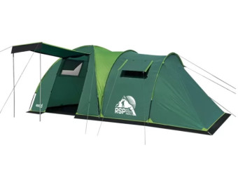 Палатка кемпинговая RSP House 4 (зелёный)
