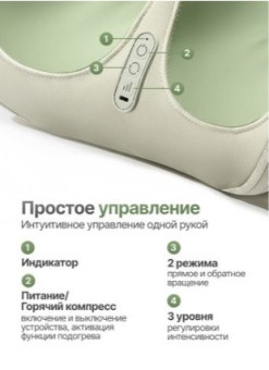 Вибромассажер для ног и ступней DFC LAZYCLOUD с беспроводным контроллером