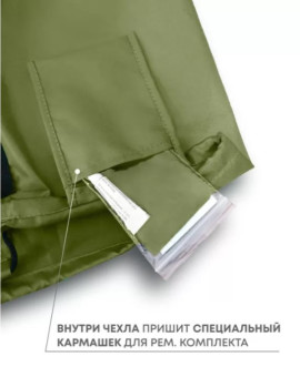 Самонадувающийся коврик RSP Velour 75 (оливково-зелёный)