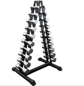 Гантель неразборная BARBELL "фитнесс" (1,0 кг, хром)