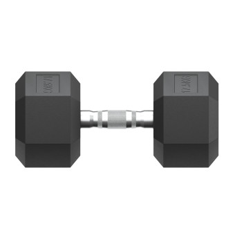 Гантели гексагональные обрезиненные UNIX Fit (17.5 кг, 2 шт)