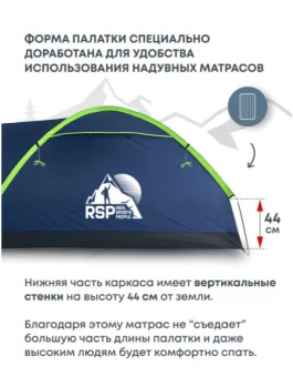 Палатка 2-местная RSP Krewl 2 (синий)