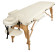 Массажный стол Atlas Sport складной 3-с 70 см деревянный (бежевый)