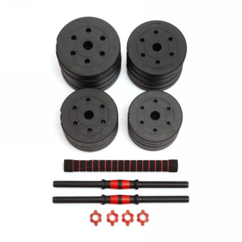 Гантели разборные с грифом VictoryFit VF-DС300 (30 кг, 2 шт. х 15 кг.)