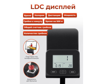 Гребной тренажер DFC ECHANFIT складной