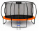Батут AMETIST PRO Inside D435-14FT (Blue, Orange)